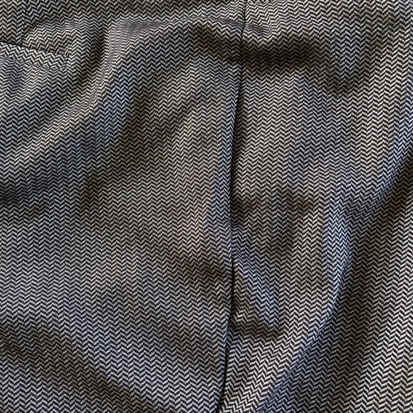 Lane Bryant 28R ‘Allie’ boot pant metallic chevron - Picture 2 of 10